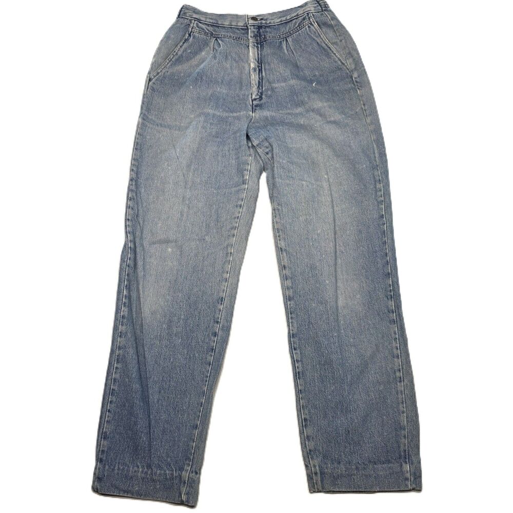 Vintage Levi’s Sportswear 80s Pleated Mom Jeans Women’s 10 Slash Pocket USA - Picture 2 of 16